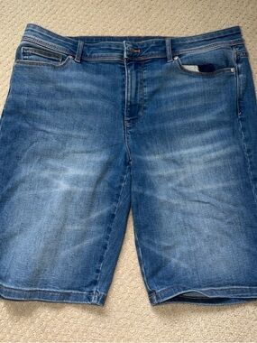 J. Jill Blue Denim Jean Shorts